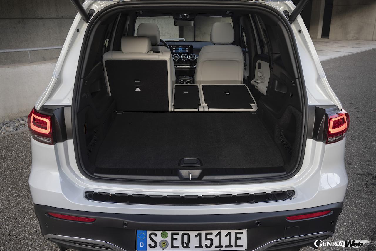 メルセデス・ベンツ EQB（欧州仕様）のラゲッジコンパートメント