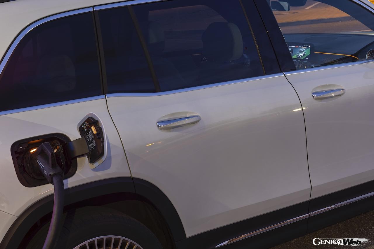 メルセデス・ベンツ EQB（欧州仕様）の充電イメージ