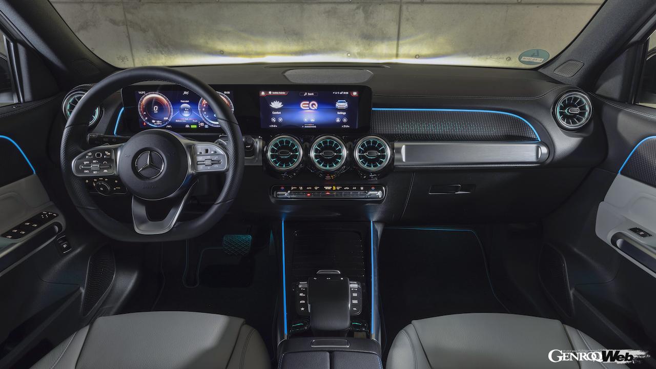 メルセデス・ベンツ EQBのフェイシア