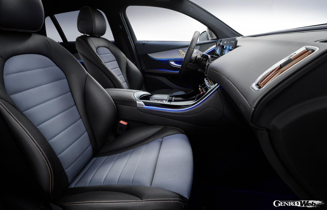 メルセデス・ベンツ EQCのフロントシート