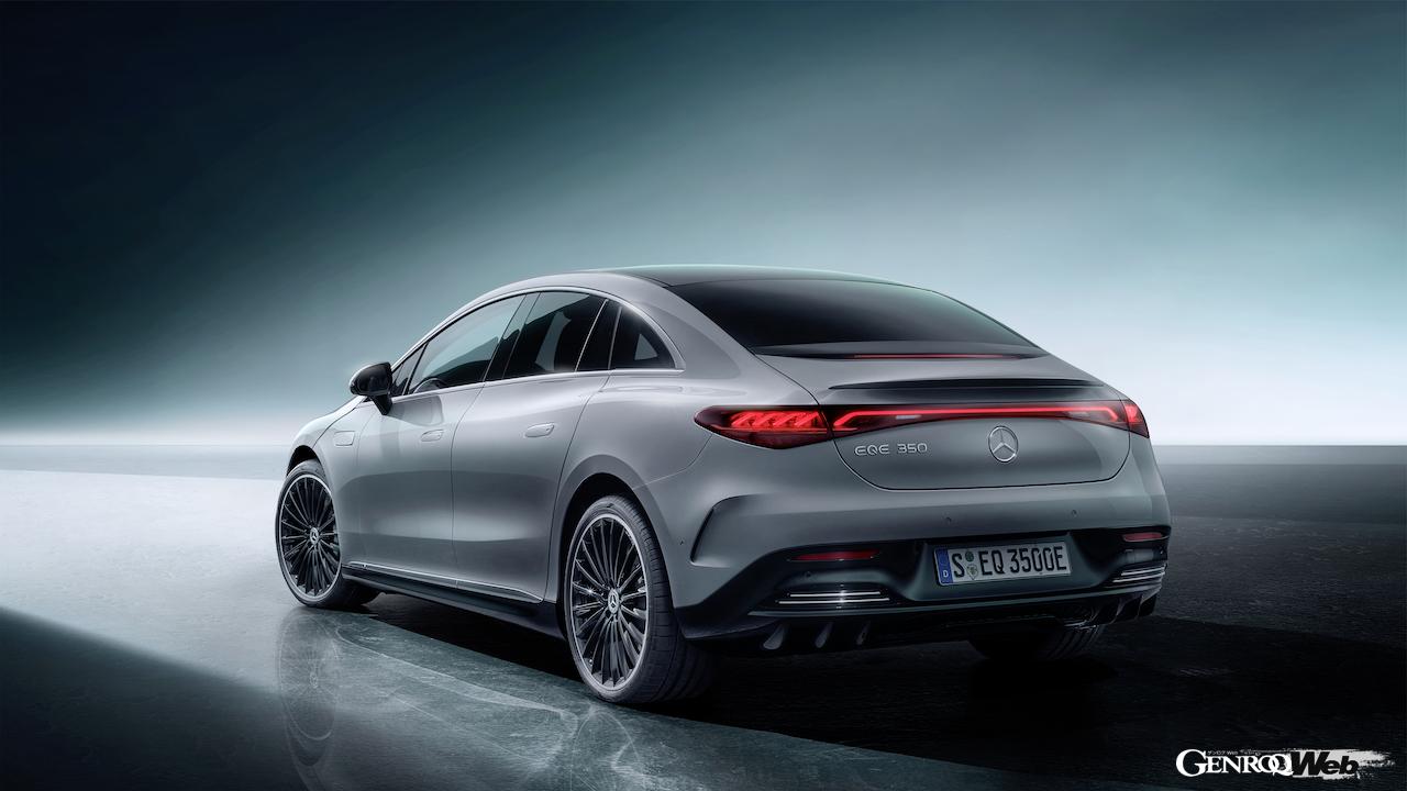 メルセデス・ベンツ EQEのリヤビュー