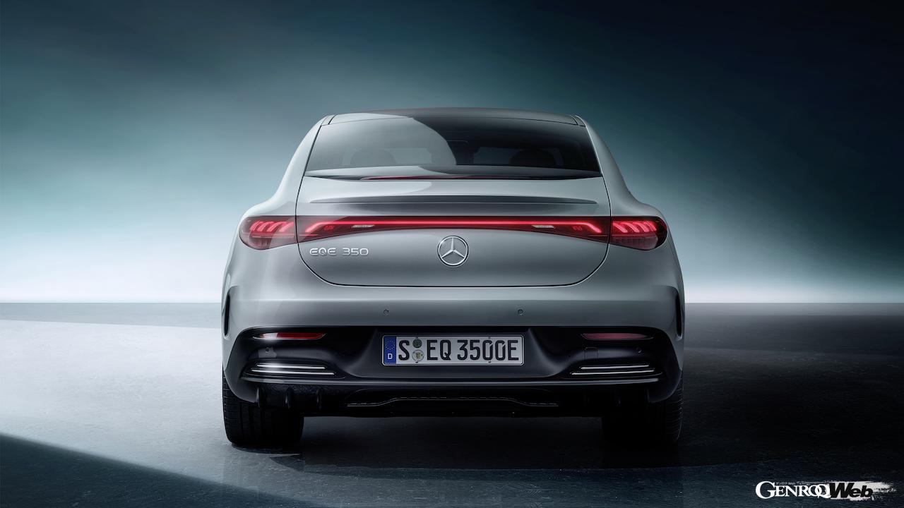 メルセデス・ベンツ EQEのリヤビュー