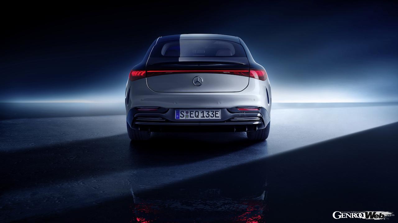 メルセデス・ベンツ EQSのリヤビュー