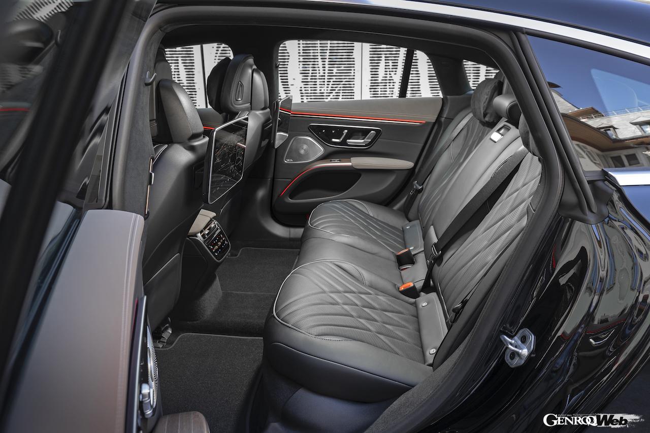 メルセデス・ベンツEQSのリヤビュー