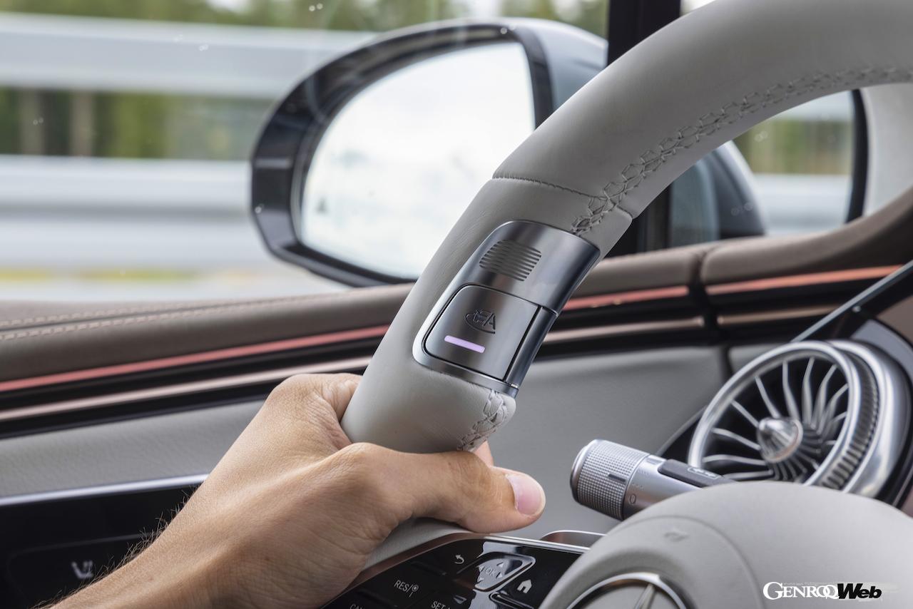 メルセデス・ベンツEQSのレベル3自動運転イメージ