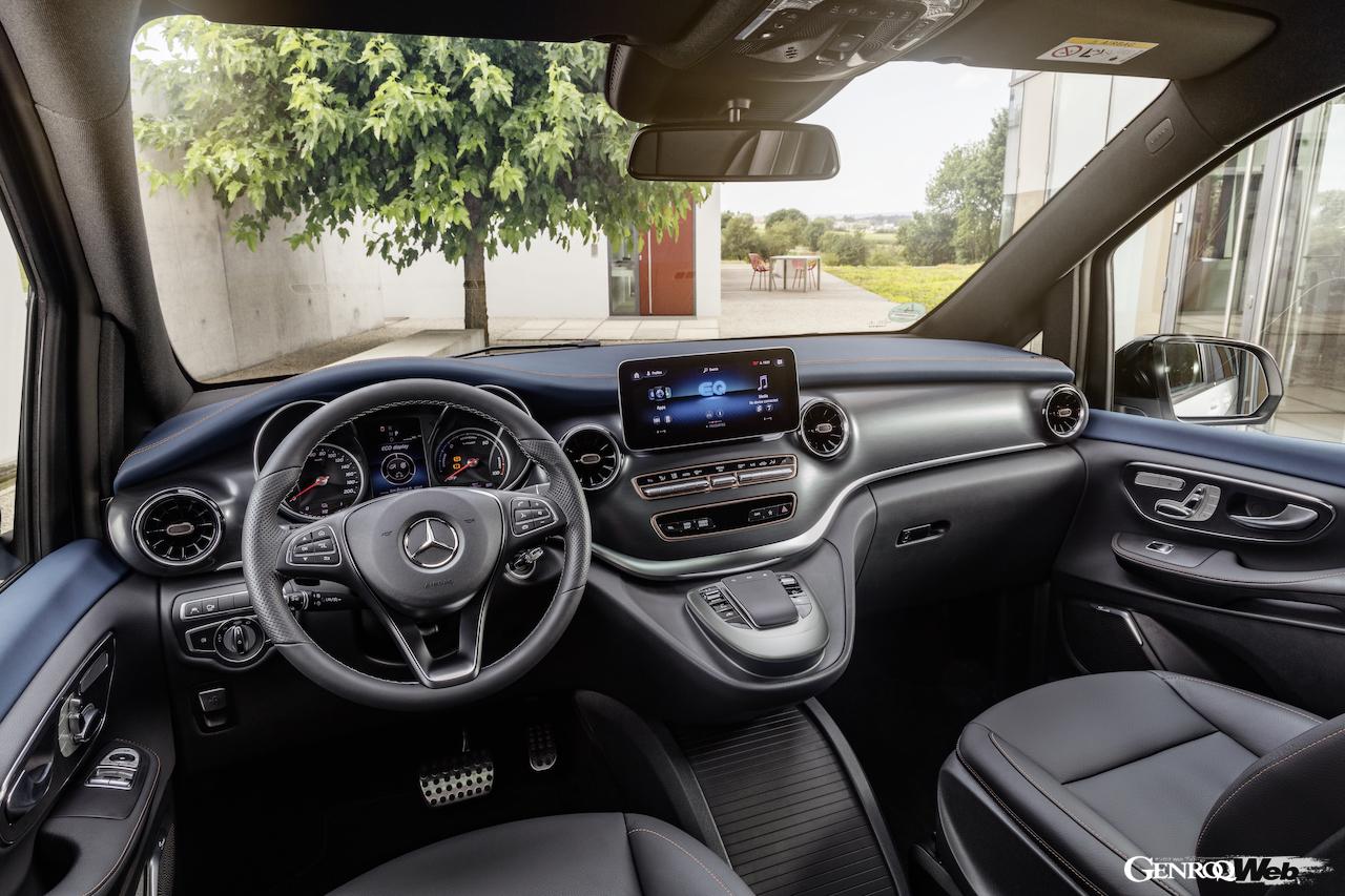 メルセデス・ベンツEQVのフェイシア