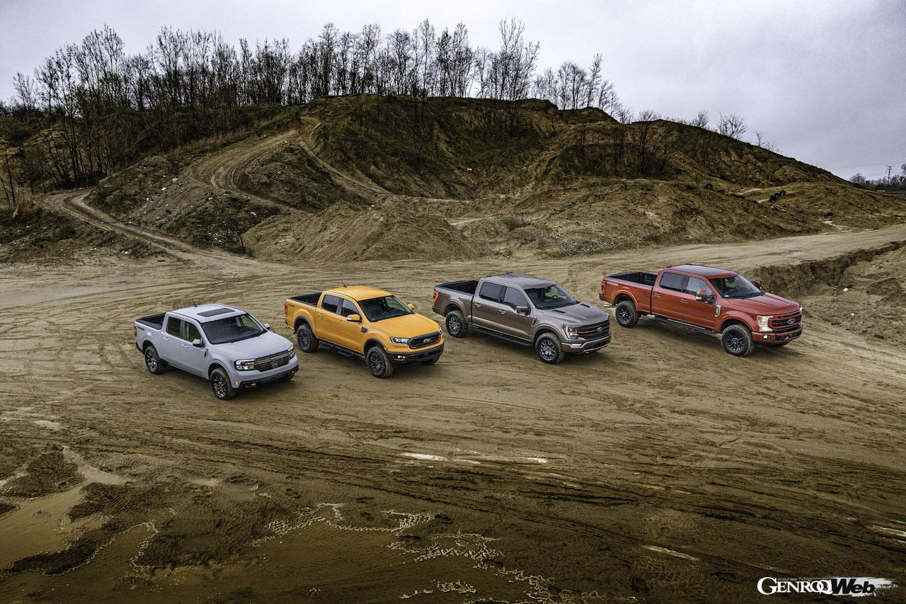 レンジャー、F-150、スーパーデューティのトレマー・ファミリーに弟分のマーベリックが加わった。