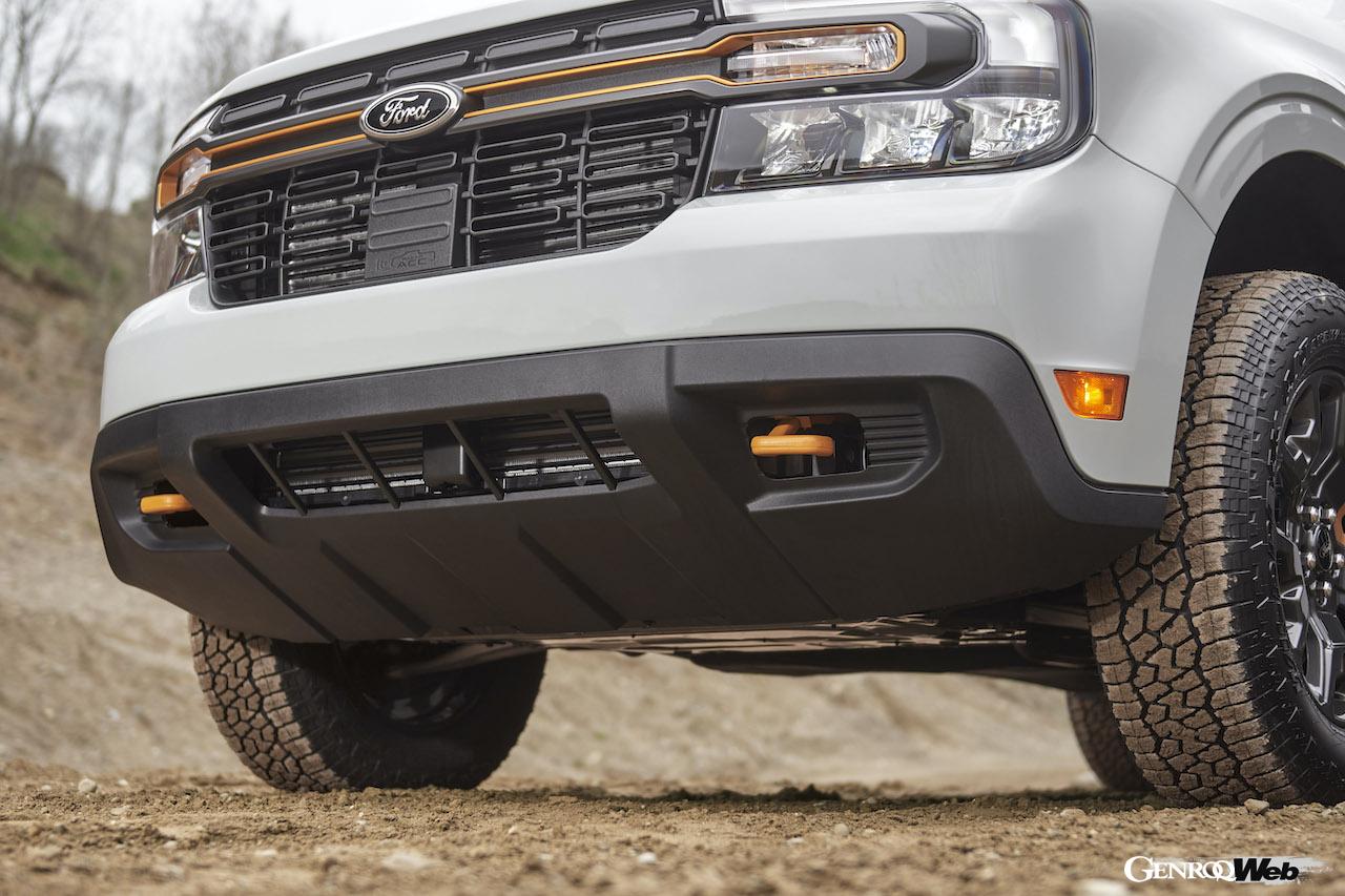 「フォード マーベリック トレマー」の無骨さをテーマにしたエクステリア。