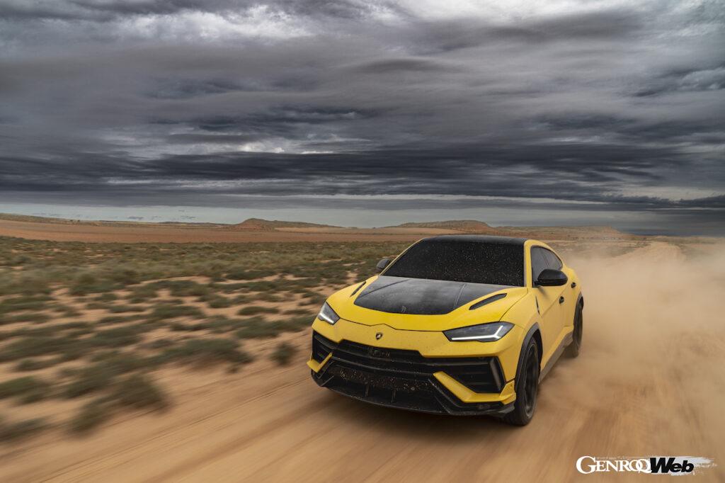 ランボルギーニ ウルス ペルフォマンテのエクステリア。