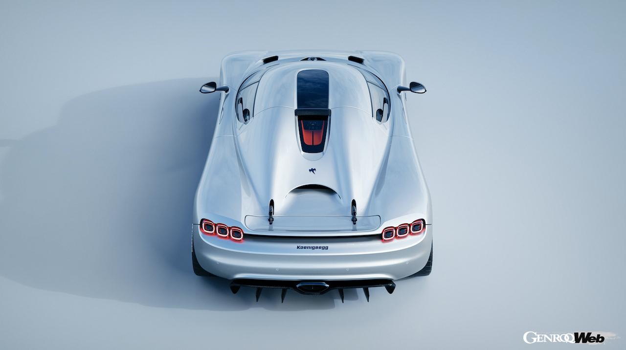 伝説的なハイパースポーツ「CC8S」を現代に蘇らせた「ケーニグセグ CC850」のエクステリア。