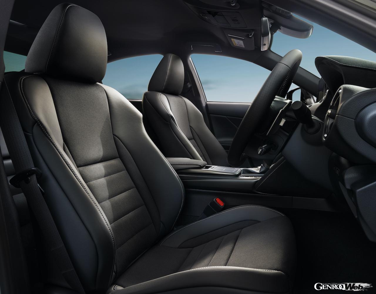 レクサス IS500 “F SPORT Performance First Edition”のインテリア。