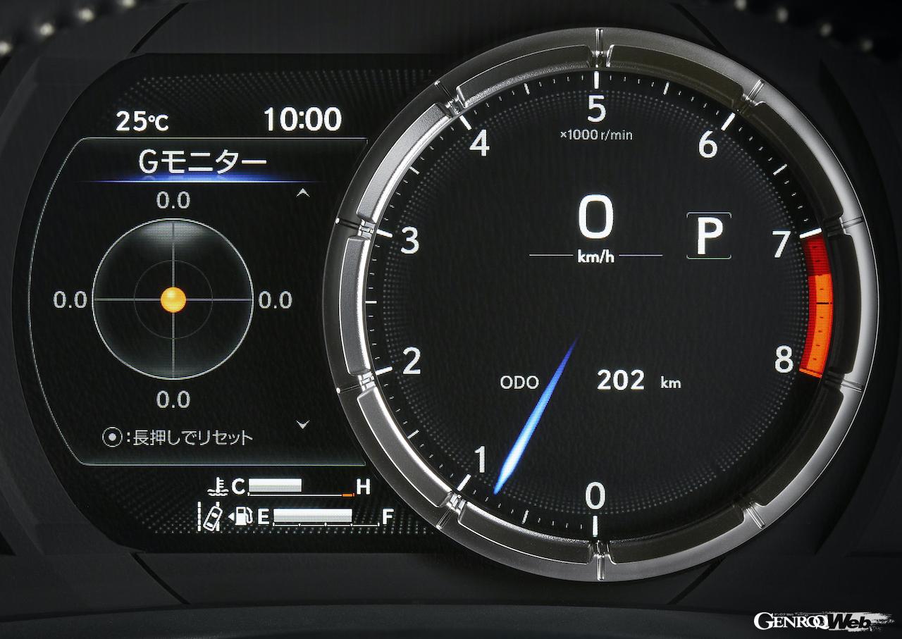 レクサス IS500 “F SPORT Performance First Edition”のインテリア。