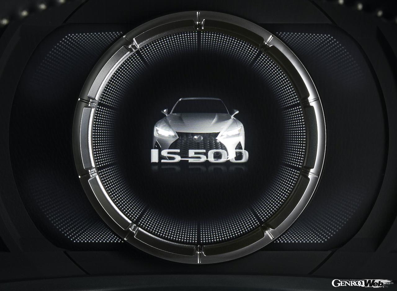 レクサス IS500 “F SPORT Performance First Edition”のインテリア。
