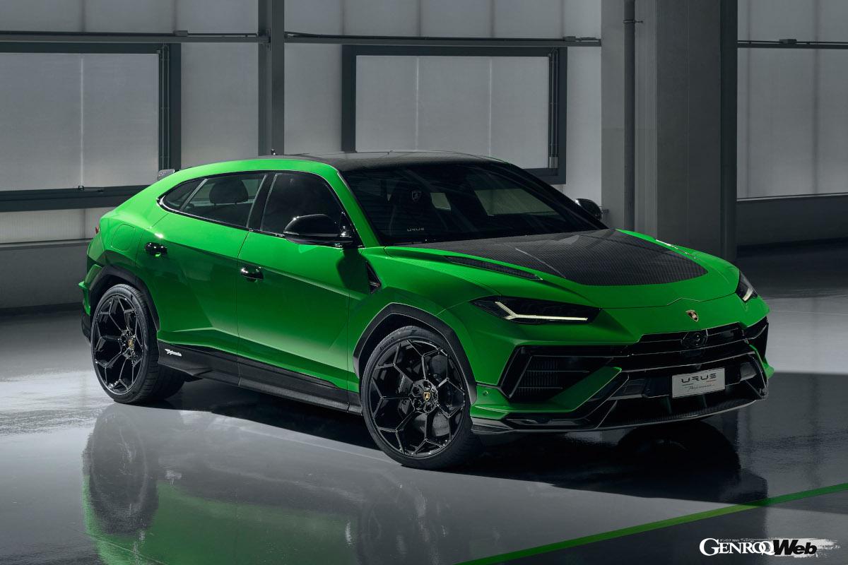 新たに「ラリー」というモードが用意されたウルス ペルフォルマンテ。