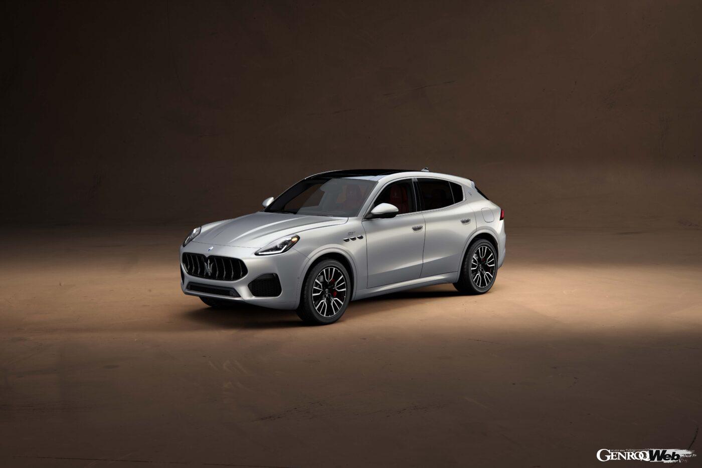 マセラティ グレカーレGTのフロントビュー