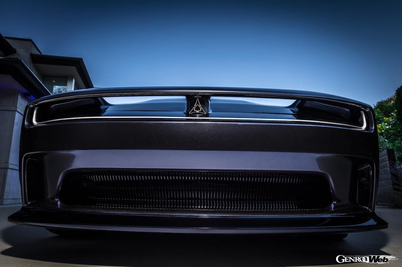 ダッジ チャージャー デイトナ SRT コンセプトのフロント。Rウィング