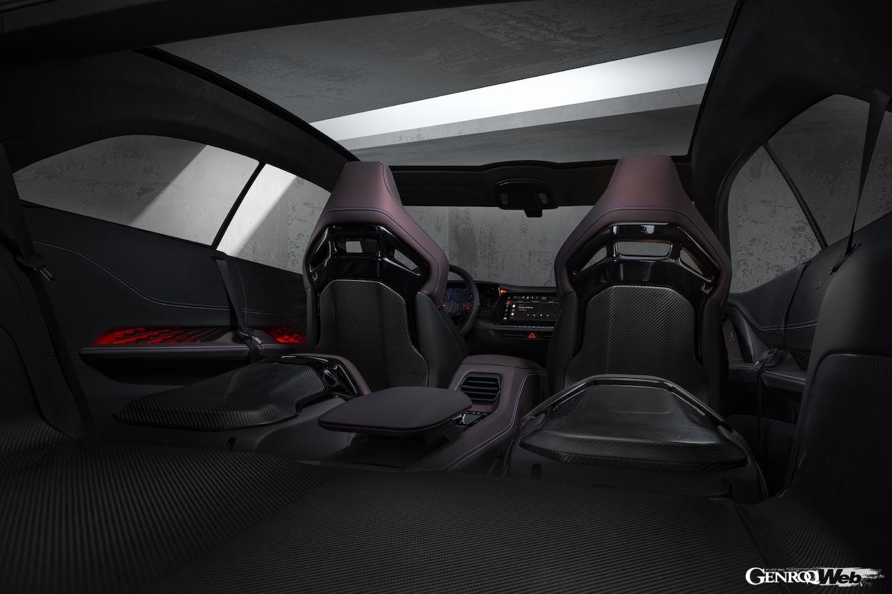 ダッジ チャージャー デイトナ SRT コンセプトのキャビン