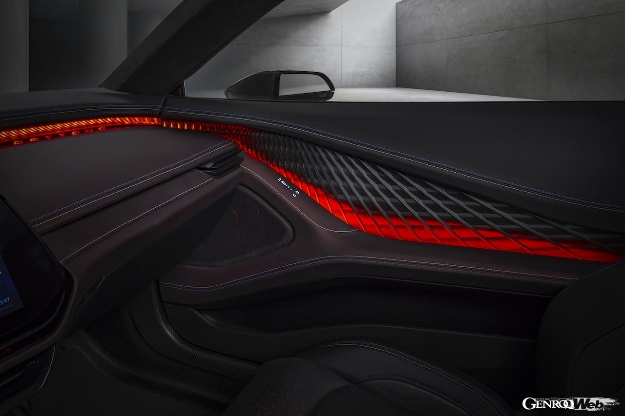 ダッジ チャージャー デイトナ SRT コンセプトのドアパネル