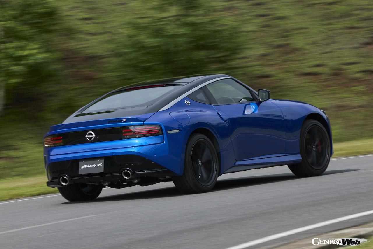 新型日産フェアレディZのリヤビュー