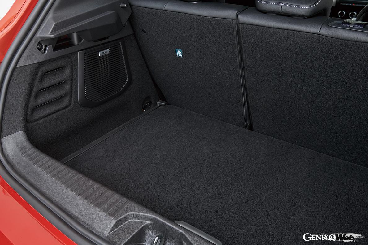 ルノー ルーテシアのラゲージコンパートメント