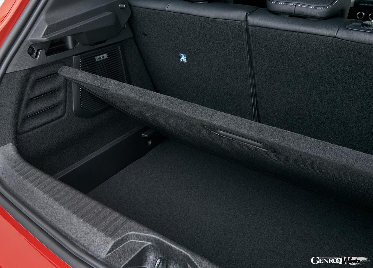 ルノー ルーテシアのラゲージコンパートメント