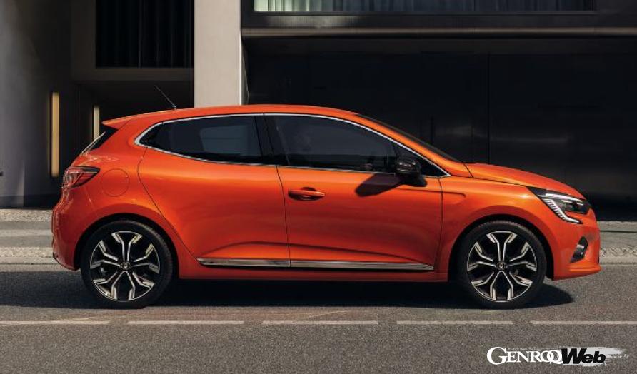 ルノー ルーテシアのサイドビュー