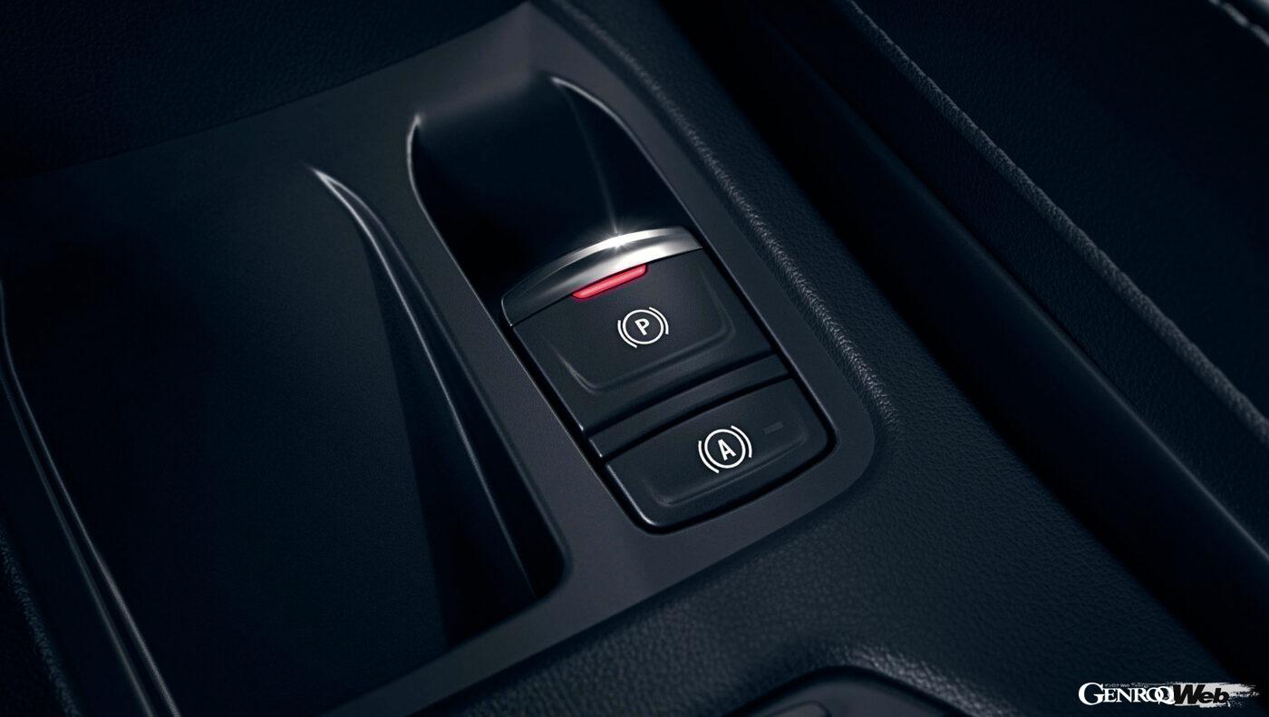 ルノー ルーテシアの電動パーキングブレーキ