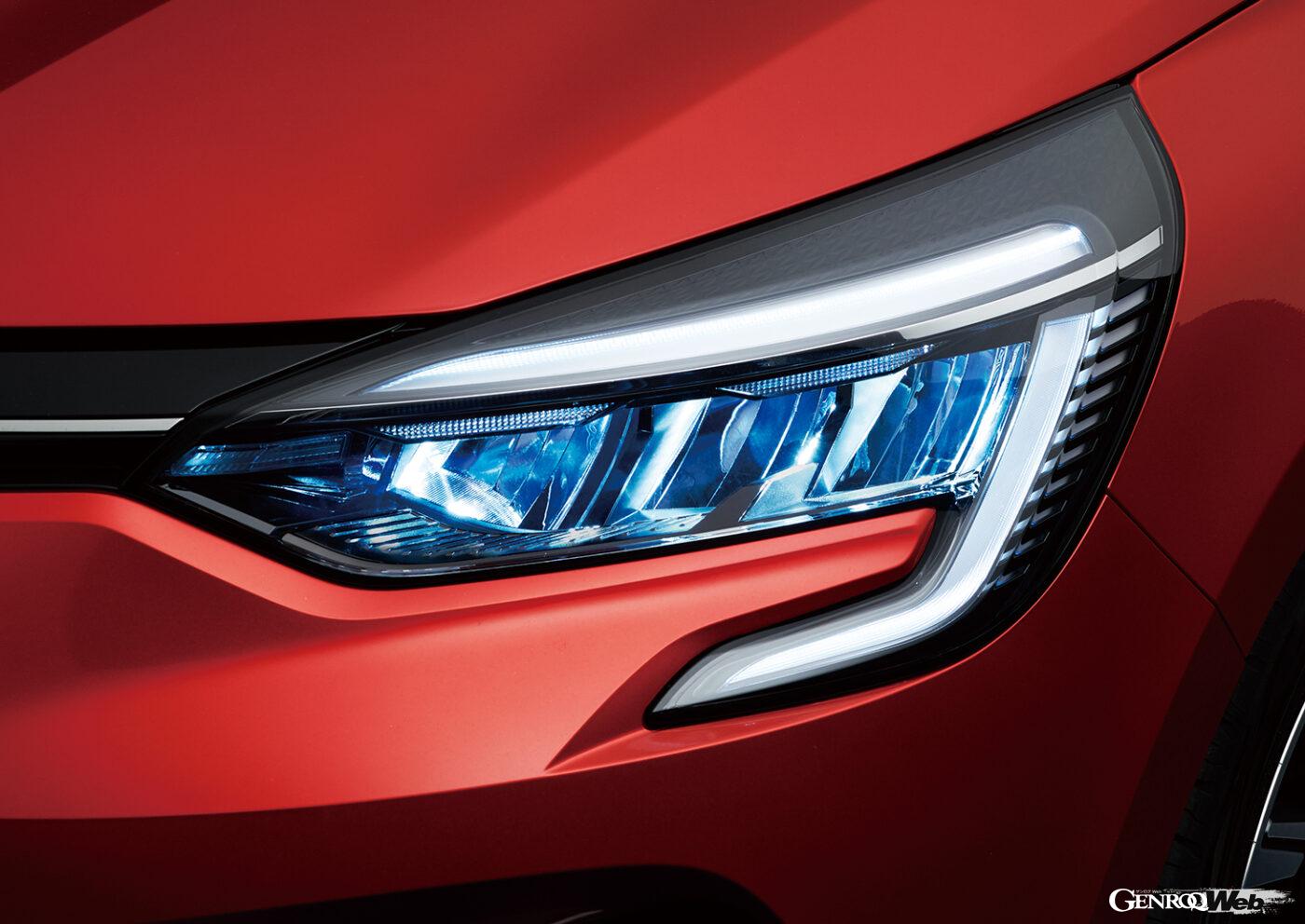 ルノー ルーテシアのヘッドランプ