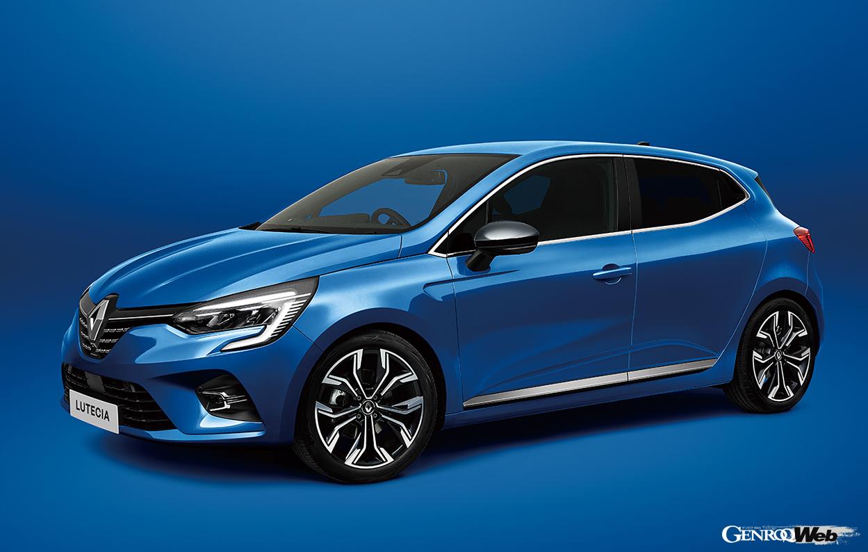 ルノー ルーテシアのフロントビュー