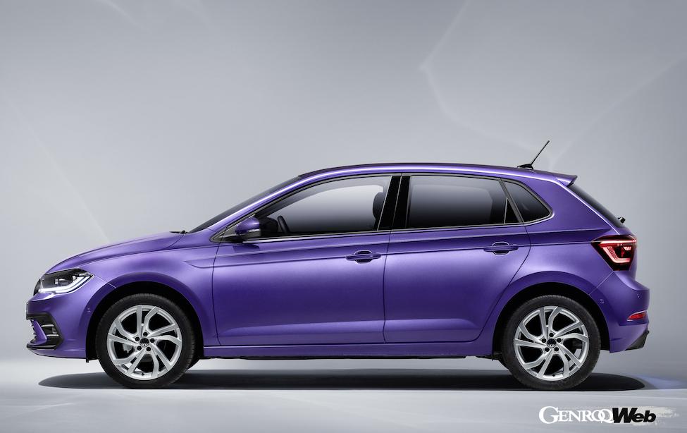 フォルクスワーゲン ポロのサイドビュー