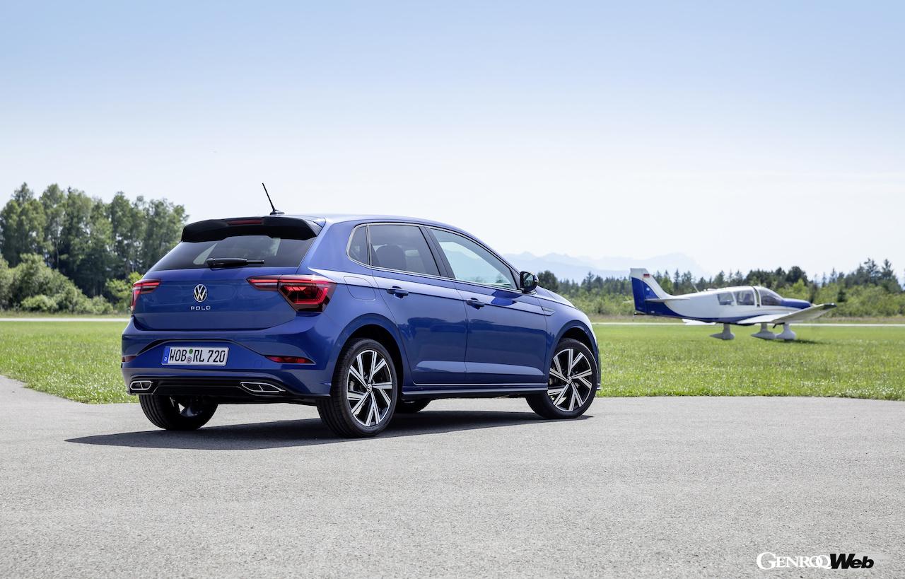 フォルクスワーゲン ポロのリヤビュー