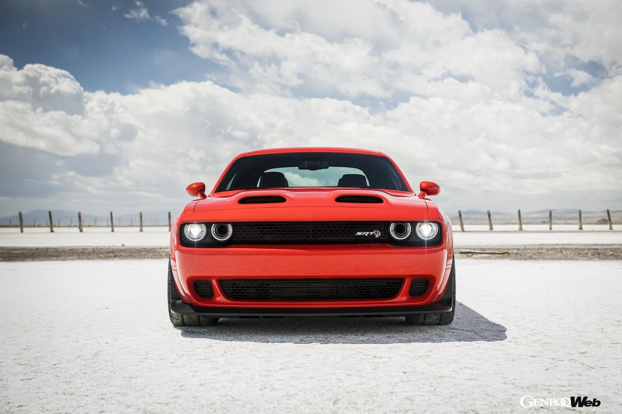 ダッジ・チャレンジャー チャレンジャー SRT スーパーストックのエクステリア。