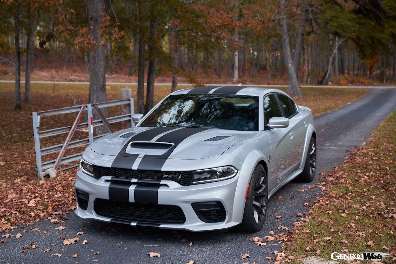 ダッジ チャージャー 2023年モデルイヤー「SRT ヘルキャット レッドアイ」のエクステリア。