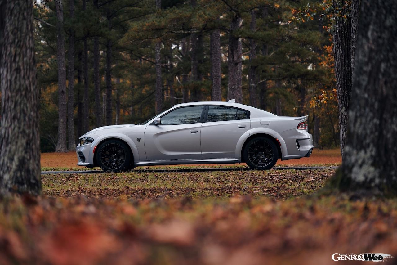 ダッジ チャージャー 2023年モデルイヤー「SRT ヘルキャット レッドアイ」のエクステリア。