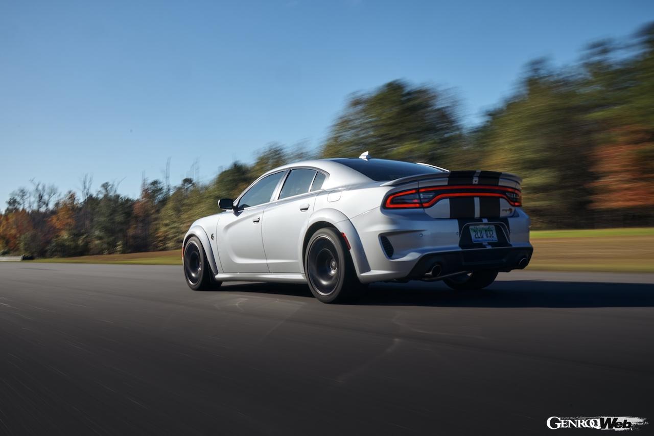ダッジ チャージャー 2023年モデルイヤー「SRT ヘルキャット レッドアイ」のエクステリア。