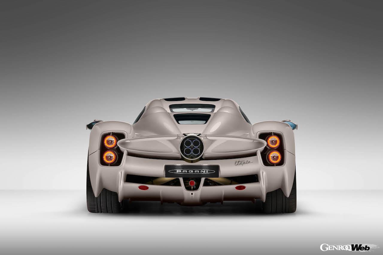 パガーニ・アウトモビリの最新ハイパースポーツ「ユートピア」のエクステリア。