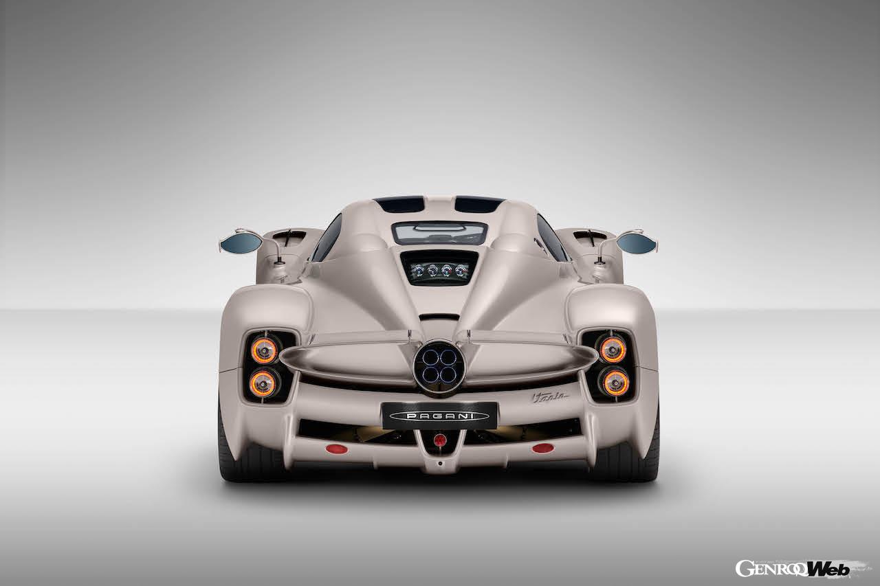 パガーニ・アウトモビリの最新ハイパースポーツ「ユートピア」のエクステリア。