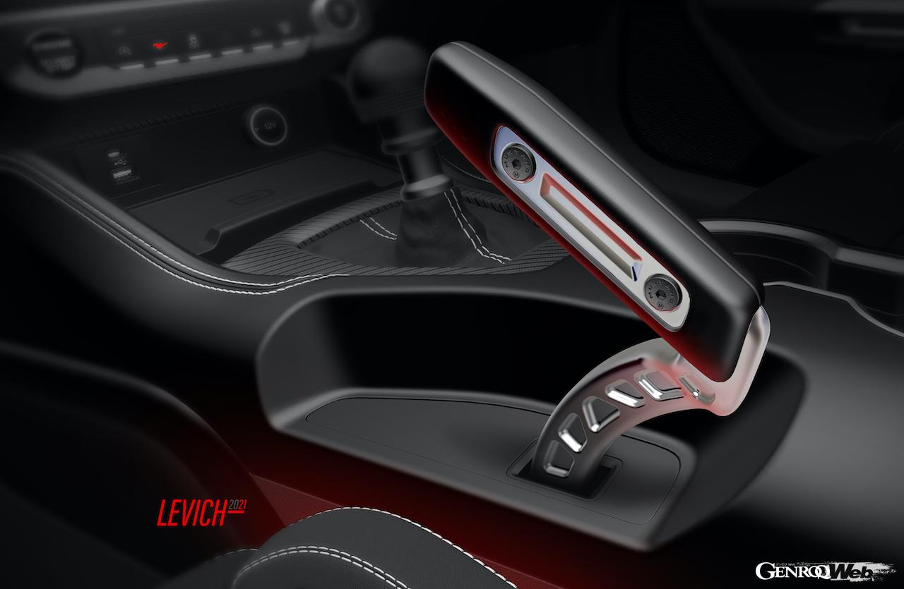 今回、すべてのモデルにオプションで「パフォーマンス・エレクトリック・パーキング・ブレーキ」を用意。初心者でも、簡単な操作でドリフトを楽しむことができる。