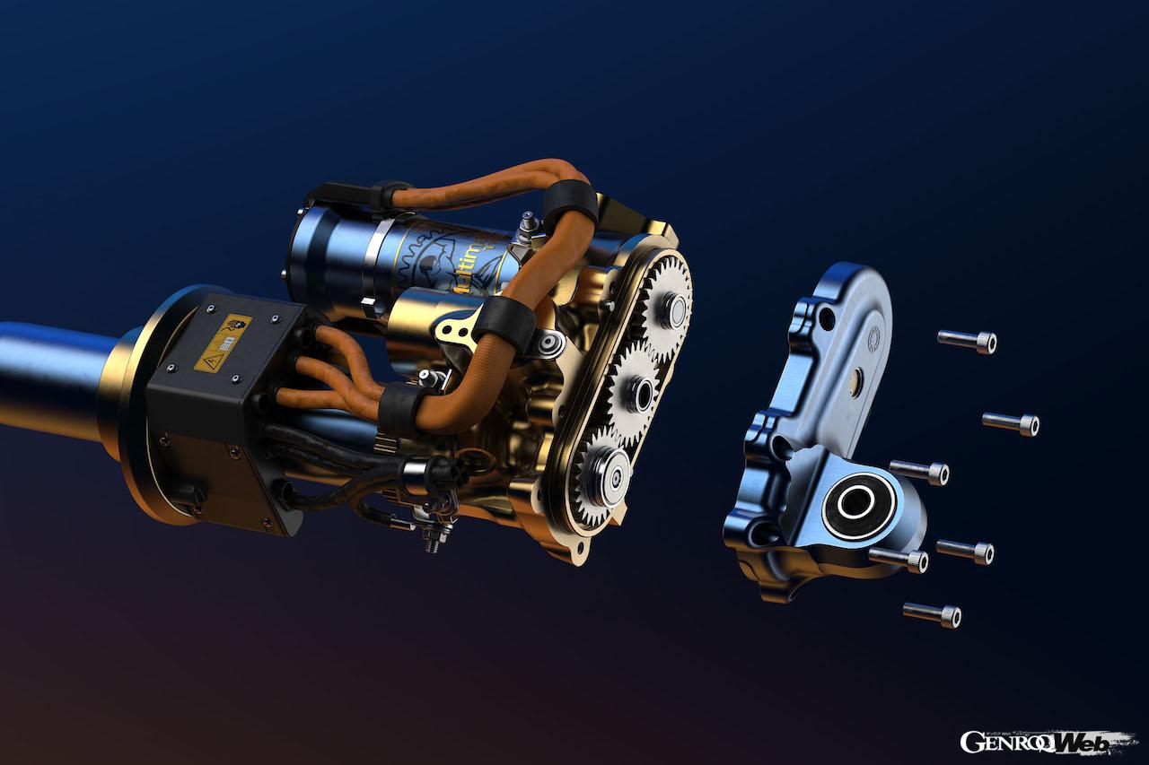 マルチマティックが開発した、パッシブ／アクティブ・ダンパーシステム「TASV（TrueActive Spool Valve）ダンパー」。