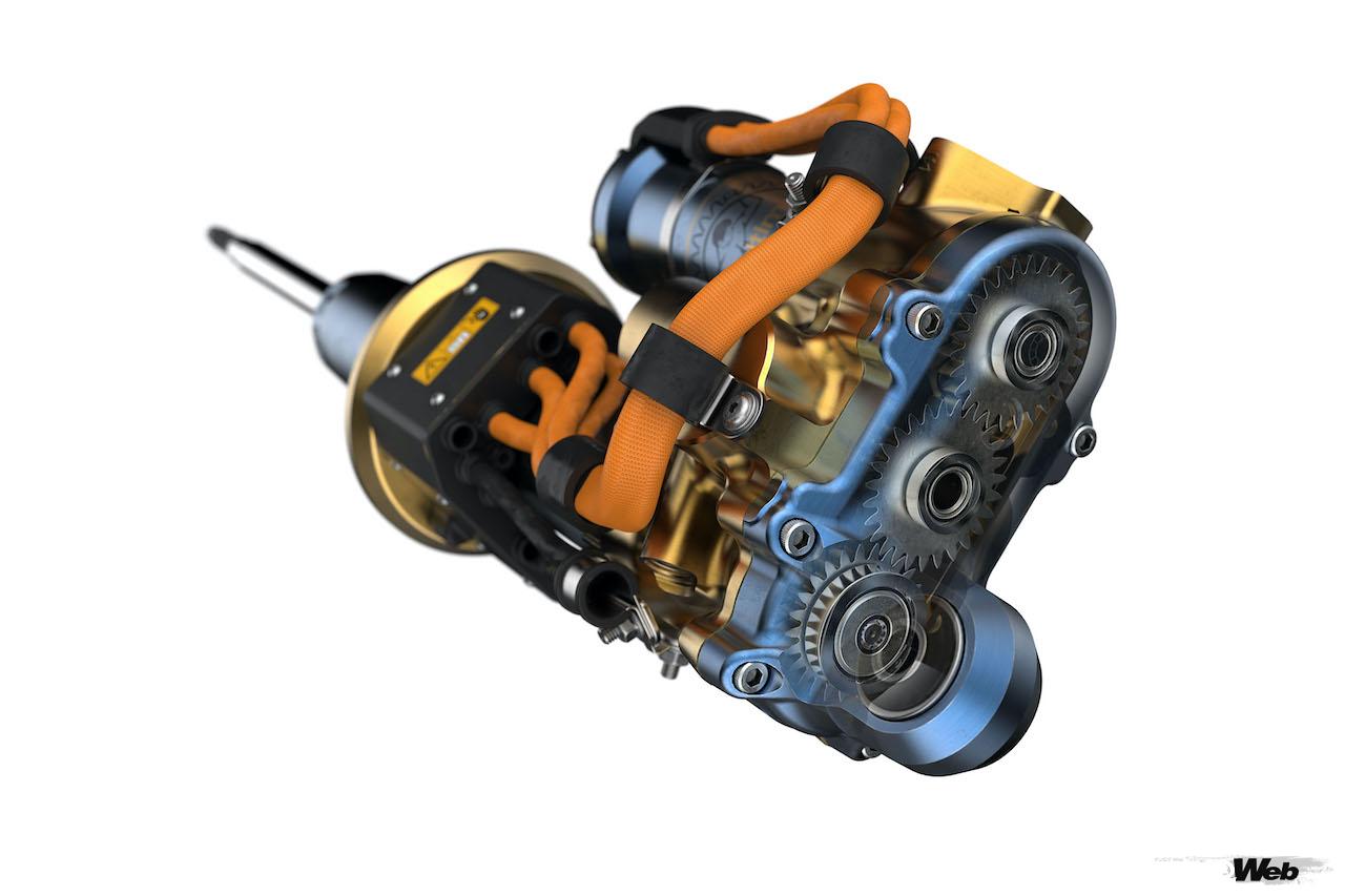 マルチマティックが開発した、パッシブ／アクティブ・ダンパーシステム「TASV（TrueActive Spool Valve）ダンパー」。