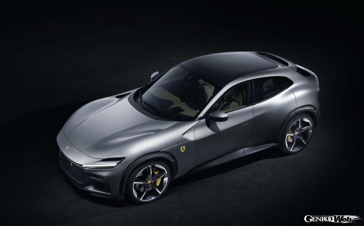 マルチマティックの「TASV（TrueActive Spool Valve）ダンパー」が搭載された、フェラーリ プロサングエ。