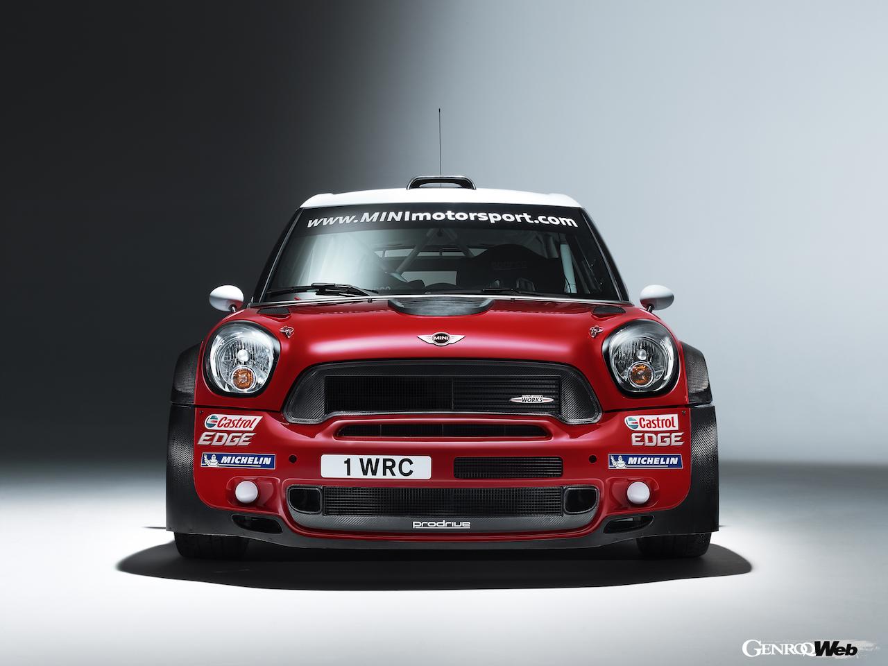 たった2年でプログラムにピリオドが打たれてしまった悲劇のマシン「MINIジョン・クーパー・ワークスWRC」。