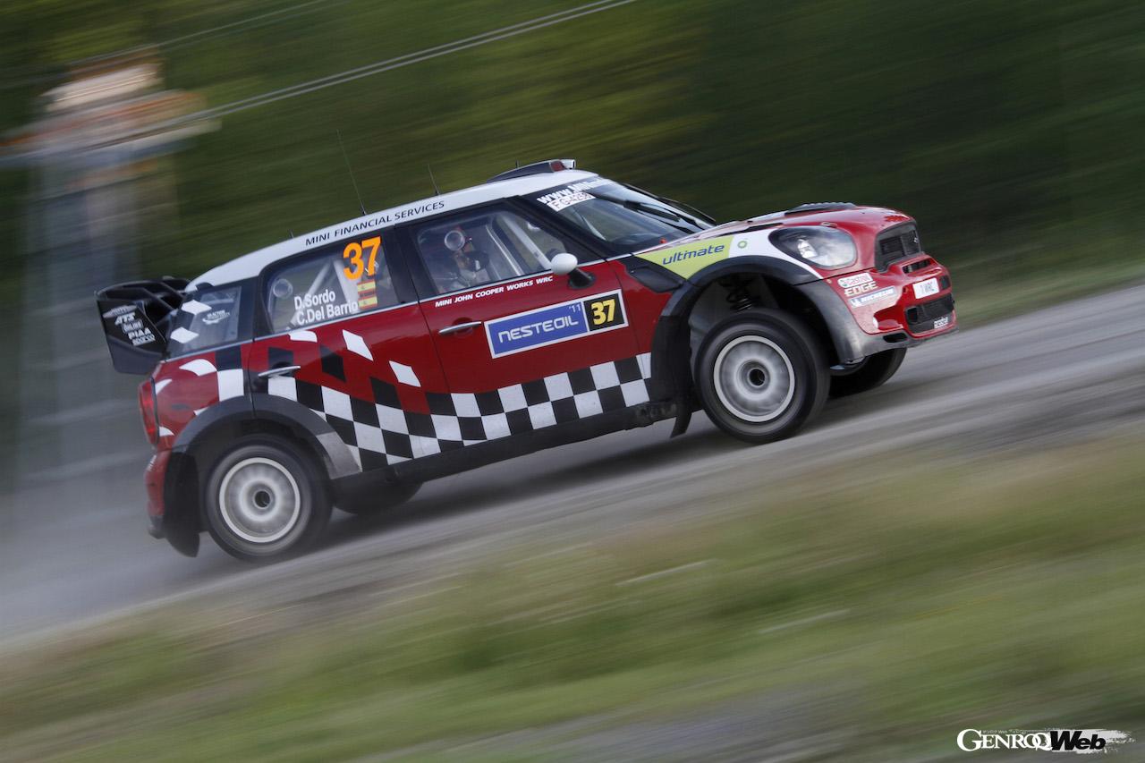 たった2年でプログラムにピリオドが打たれてしまった悲劇のマシン「MINIジョン・クーパー・ワークスWRC」。