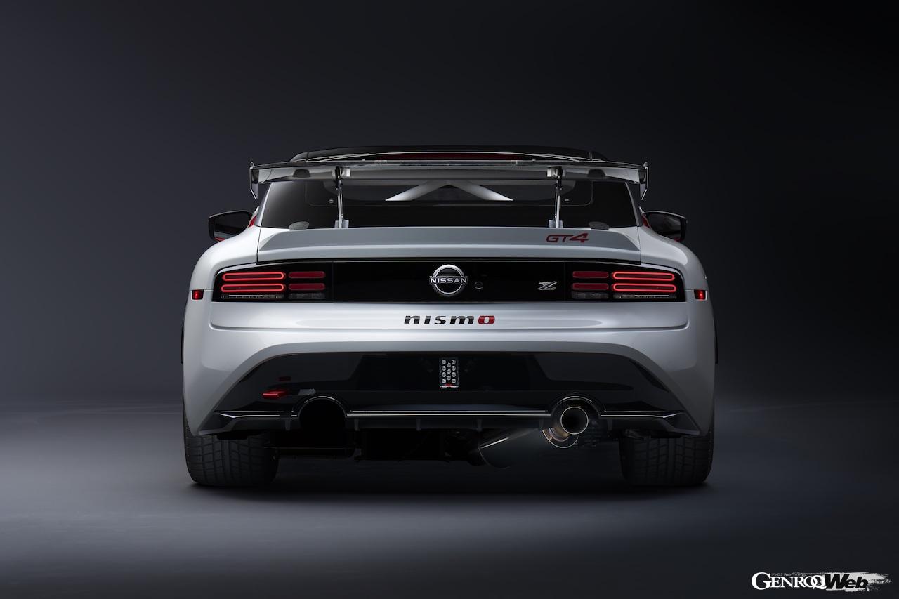 NMCのNISMO Racing事業部が開発した、最新カスタマーレーシングカー「Nissan Z GT4」。