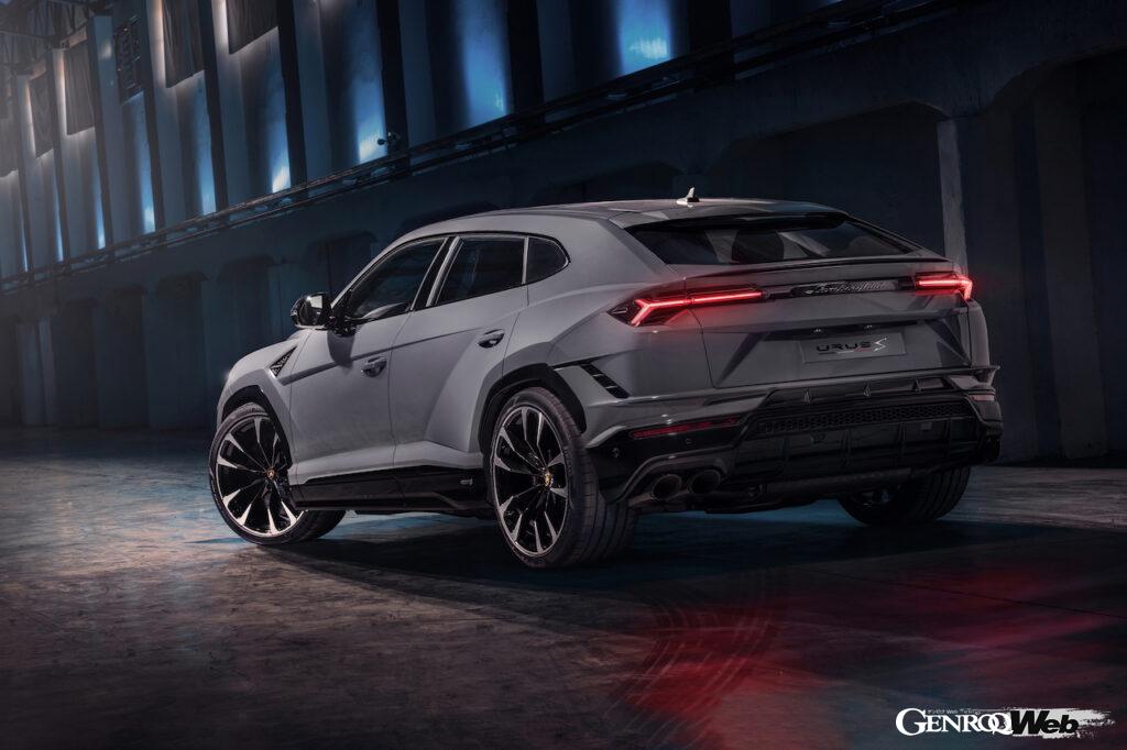 デビューから4年目を迎え、フェイスリフトが施された「ランボルギーニ ウルス S」のエクステリア。