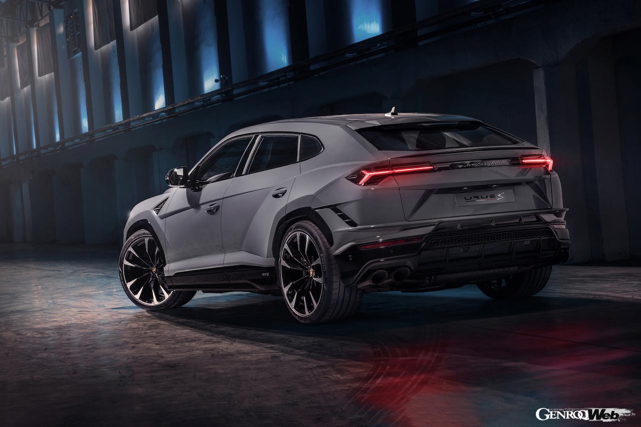 デビューから4年目を迎え、フェイスリフトが施された「ランボルギーニ ウルス S」のエクステリア。