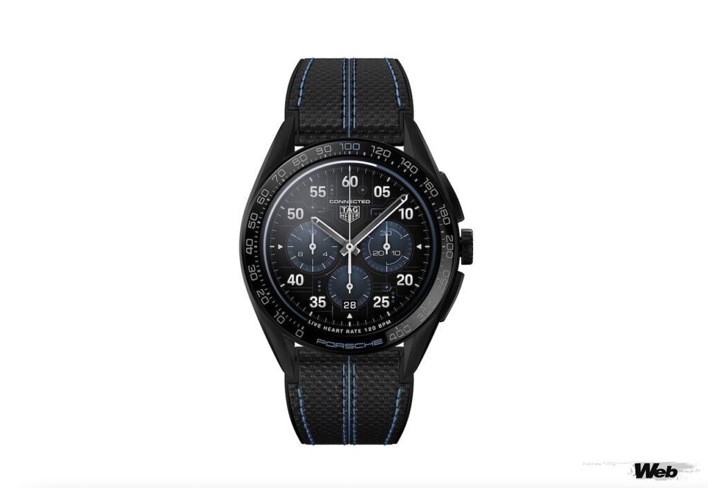ポルシェとタグ・ホイヤーのパートナーシップにより実現した、「コネクテッド キャリバー E4 ポルシェ エディション」。