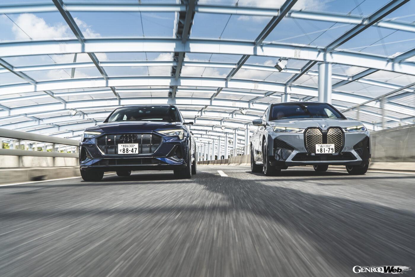 e-tronSスポーツバックとiX M60