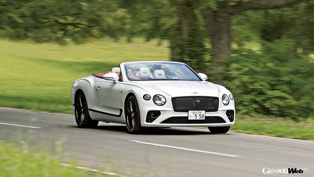 ベントレー コンチネンタルGTCの1100kmツーリング