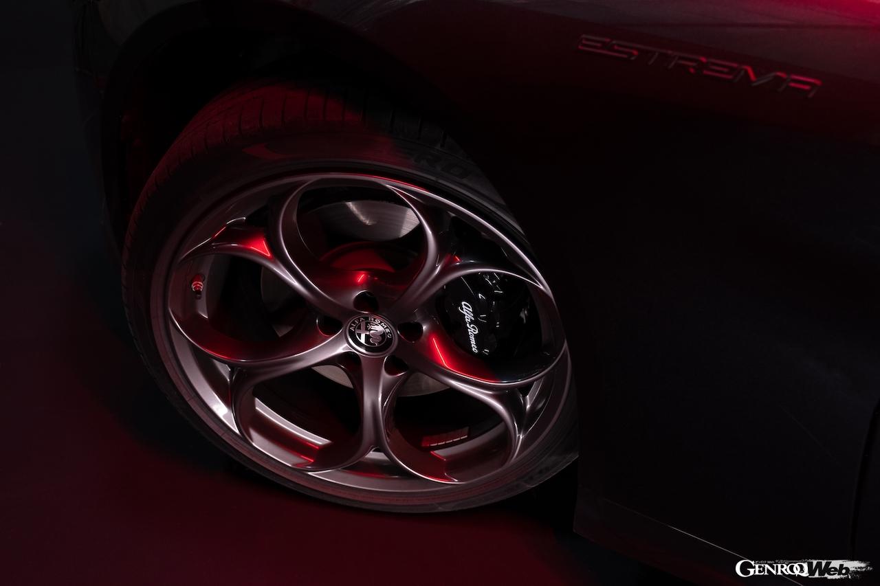 アルファロメオ ジュリアの2023年モデルのエストレマ。ホイール